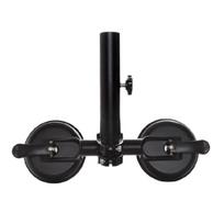 Car Flagpole Holder Heavy Duty Suction Cup Mounting Bracket Support For Off Roading Trucks Motorcycles Adjustable Height 1