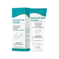 2% Salicylic Acid Facial Cleanser for Oily & Acne-Prone Skin - Hydrating Formula with Hyaluronic Acid, Niacinamide, Ceramide & Citric Acid - 100ml