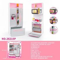 Children's Kitchen Toy Set Simulation Mini Kitchenware Refrigerator Model Girl's Play Toy Gift Box toys 14+y