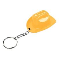Multifunctional Plastic Cowboy Hat Bottle Opener Easy Cleaning Beer Opener for Home Kitchen Decoration geltona