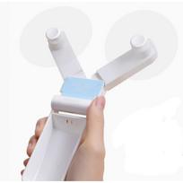 Portable Handheld Fan, USB Rechargeable Foldable Fan, Compact Personal Mini Fan with Continuous Cooling for Indoor Outdoor Activities (Safe Blade Mate