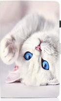 Case For Samsung Galaxy Tab A7 Light Kitten Cute Lovely Closing With Flap