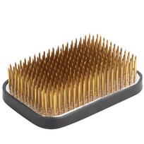 Golden Kenzan Flower Holder Brass Material Ikebana Arranger Tool Versatile Flower Frog Tool