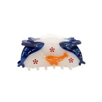 Hair Clip Ocean Fish Hair Grab Shark Clip Acetic Acid Shark Clip Blue Whale Hair Claw  Streetwear balta