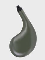 Butelis, gertuvė, turistinis butelis 0,75 l, juodas