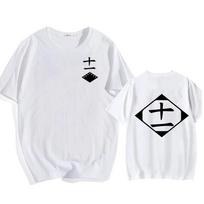 Hot Sale Anime Cotton TShirt Bleach Cosplay Shirt Zaraki Kenpachi Men Women ONeck Short Sleeve Tee Fashion Tshirt For Fans S
