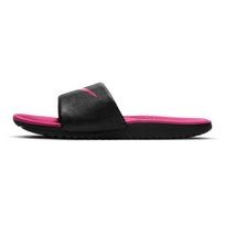 Nike Kawa putplasčio padu Atsparūs dilimui Ir lengvi Vaikams šlepetės Juodos Rožinės Vaikams DD8519-001 29.5