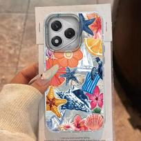 For Honor 400 200 Pro Migic6 7 5 70 Lite 90 Smart X9a X9c X9b X8b X8c X7c X8a X7B X6 Sea Star Shell Phone Case Anti Fall Cover HONOR 400 Lite