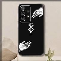 C-Comic Berserk Guts Plating  Phone Case For Samsung S25,S24,S21,S22,S23,S30,Ultra,S20,Plus,Fe,Note,10,9,5G Black Cover Samsung S22plus5G