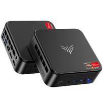 NiPoGi Mini PC 32GB 16GB*2 DDR4/512GB SSD, D Ryzen 5 7430U(Up to 4.3GHz, 6C/12T),WiFi 6-BT 5.2-4K Triple Display-Win 11 Pro