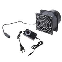 12V vėdinimo ištraukimo ventiliatorius 81CFM 5700RPM Greičio reguliatoriai Tylus dizainas In-line ortakinis ventiliatorius oro mainų sistemoms 1