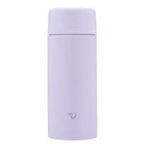 Zojirushi Stainless Steel Water Lilac Features a seamless lid and gasket for easy cleaning 2 parts to Bottle, 360ml, Screw-on Type, Purple. (only