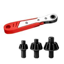 Professional Ratcheting Screwdriver Set Corner Socketing Design For Complex Machinery Repairs Narrow Space Operation Kit 1