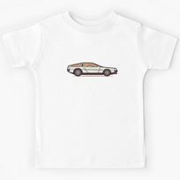 Delorean DMC 12 Kids T-Shirt 120