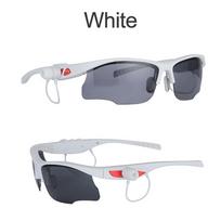 JSJM New Hot Selling Sports Driving Cycling Glasses Mens and Women HD Stereo Earphones Smart Sunglasses PC balta