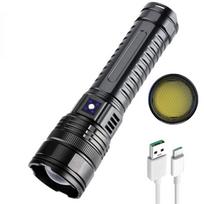 LED Baltas Lazeris Integruota Baterija Žibintuvėlis Avariniai Prožektoriai 5km Galingiausi LED Žibintuvėliai LED 15000mah 15000MAH-No box