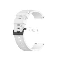 20MM Soft Silicone Watch Strap For Garmin venu sq / Vivoactive 3 Smart Band Bracelet WirstStrap For Huawei watch GT 2 42mm Belt Universal 20mm width