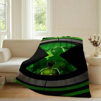 Adventure cartoon B ben 10 Blanket For Sofa Office Bed Plane Travel Sleep Read Relax Camping Soft And Warm 75x90cm