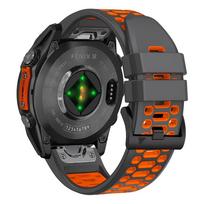 Breathable Sport Silicone Band For Garmin Fenix E 8 47mm 51mm 7 7X Bracelet For Garmin Enduro 3 QuickFit 26mm 22mm Watch Strap QuickFit 26mm