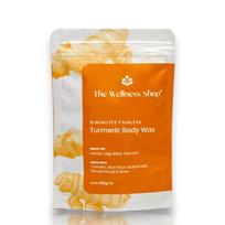 The Wellness Shop Ciberžolės Viso Kūno Depiliacinis Miltelių Milteliai (100 g)- 10 min neskausmingas žolinis plaukų šalinimas moterims ir vyrams | Natūralus ir švelnus vaškas rankoms, kojoms