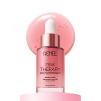 RENEE Pink Therapy PDRN Pink Peptide Face Serum For Glowing, Radiant Skin | Hydrates, Boosts Collagen, Evens Skin Tone | Lightweight, Quick Absorbi