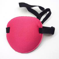Eye Patch Adults Eye Cover for Lazy Eye Soft Pirate Eye Patch for Halloween Christmas Pirate Theme (Pink)