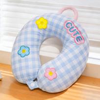 Cute Bubble U-Shaped Memory Foam Pillow for Office & Travel