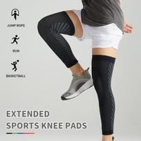 Extended Breathable Lightweight Sports Knee Pads & Knee Protectors-Compression Leg Sleeves for Running Basketball & Jump Rope S juoda