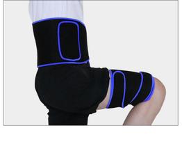 Neoprene Basketball Football Sports Leg Guards Muscle Protection Sweat-Wicking Fitness Squat Thigh Guards One size fits all mėlyna