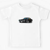 Mercury Cougar (1968)(A) Black Kids T-Shirt 160
