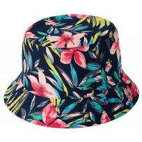 (Salmon, L) Failsworth Reversible Cotton Bucket Sun Hat S lašiša