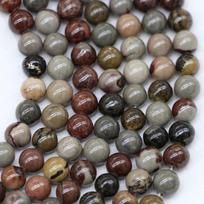4/6/8/10/12 mm natūralaus akmens žolės gėlių jaspių karoliukai apvalūs laisvi tarpiniai karoliukai papuošalams. 4mm x 92pcs