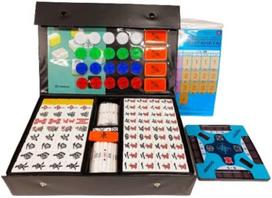 AMOS Mahjong Tiles Masters blue