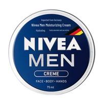 NIVEA Men Moisturizing Face Cream (2 x 75ml)