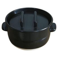 Kamoshika Tool Shop Rice Cooker Pot cups Black (3 capacity) - juoda