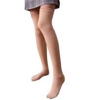 Warm Thermal Socks for Women Stretchy Thigh High Socks Fleece Lined Winter Socks