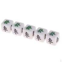 Wind Dices Set - Southeast Northwest Middle for Your Game Playing Mahjong