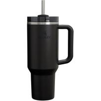 Stanley 1913 Vacuum Quencher Black Water Insulated Stainless Steel Water Bottle with Outdoor Dishwasher Warranty Japanese H2.0 1.18L 2.0 Bottle,