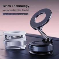 Magnetic Car Phone Holder 360° Rotation Folding With Vacuum Suction Cup For iPhone 12-16 Series Car/Gym/Driving Phone Holder balta