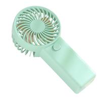 Portable Handheld Fan AM4 Battery Operated Small Quiet Cooling for Travel Camping Office Green