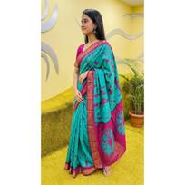 NEW LAUNCH – Designer Freehand Dola Silk Saree Collection