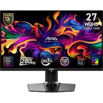 Monitor|MSI|26.5 "|2560 x 1440 pixels|Wide Quad HD|Native aspect ratio 16:9|QD-OLED|Flat|MAG271QPQD-OLEDX28