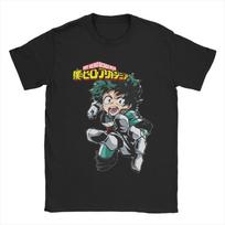 Katsuki Bakugo My Hero Academia Men T Shirts  Creative Tees Short Sleeve Crew Neck T-Shirt Cotton Summer Tops S