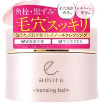 Emir Cleansing Balm N: Moisturizing, suitable for sensitive skin, makeup remover, no double cleansing required, safe for eyelash extensions, pore