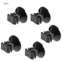 Aquarium Fixed Suction Cup Oxygen Pipe Power Cord Clip Fish Tank Oxygen Tube Power Cord Buckle 5Pcs Double Head Double Clip New