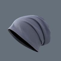 Fashion Solid color All-match Korean Style Stacking bonnet Women Beanie Knitted Hat Men Skull cap mėlyna