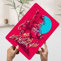 Hotline Miami Metal Poster Customized Wall Art Retro Vintage Tinplate Signs for Man Cave Office Decoration Gaming Bathroom Decor 20x30cm（7.8x11.8inch）