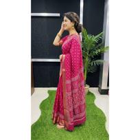 NEW LAUNCH – Designer Freehand Dola Doby Silk Saree Collection