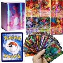100 vnt. Pokemon kortelių Blizgančios VSTAR GX EX VMAX MEGA TAG TEAM Energija Treneris Charizard Pikachu Kolekcija Kovos kortelė S09 30PCS - VMAX
