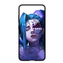 iPhone 16 15 Xiaomi Redmi Note 13 12 11 Pro Max X 9 14 Plus XR Samsung Galaxy S24 S23 9C Huawei OPPO viršelis Arcanes plakatas Jinx Vi Jayce telefono dėklas for iPhone X aero